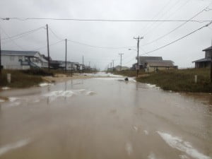 Hurricane Sandy in Duck, NC