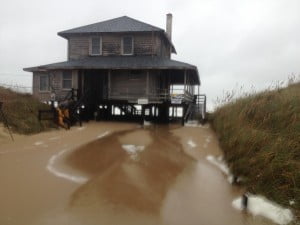 Hurricane Sandy in Duck, NC