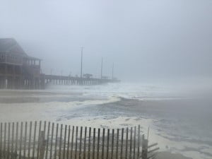Hurricane Sandy in Duck, NC