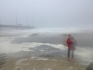 Hurricane Sandy in Duck, NC
