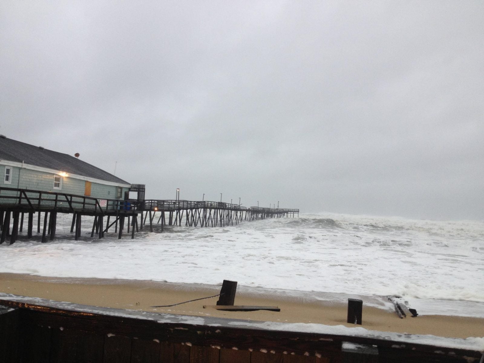 Hurricane Sandy Damage on the Outer Banks — Ilona Matteson