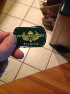 boot camp dog tags